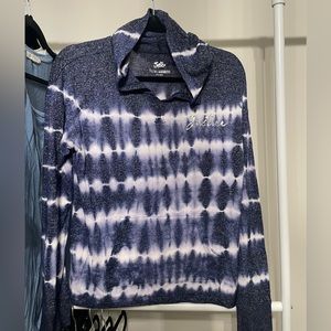 Justice Navy Blue Cropped Sweater